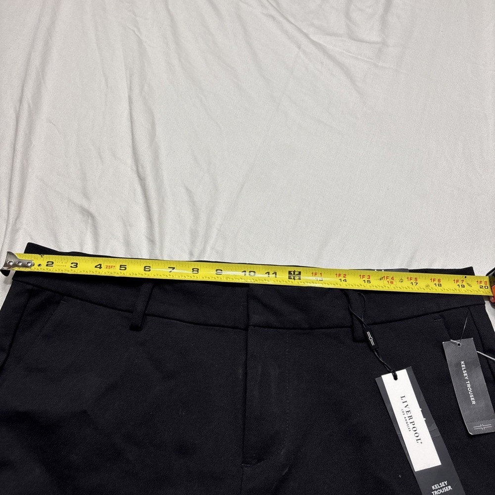 Liverpool Los Angeles Kelsey Trouser Pants Sz 16W Black Stretch Career - Picture 9 of 15